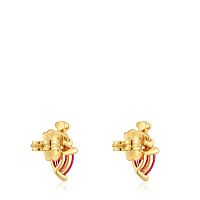 Серьги Bold Bear из вермеля