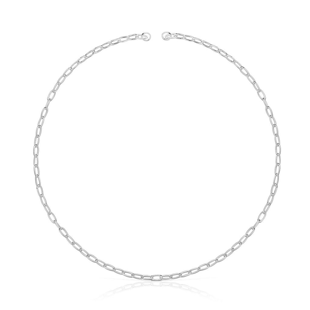 Колье из серебра