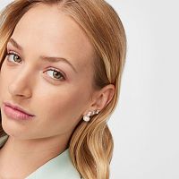 Серьги из серебра с жемчугом