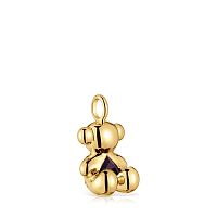Кулон Bold Bear из вермеля с аметистом