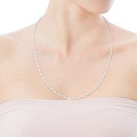 Цепь из серебра, 60 см