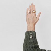Кулон Bold Bear из серебра