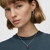 Кулон Bold Bear из стали с розовым покрытием