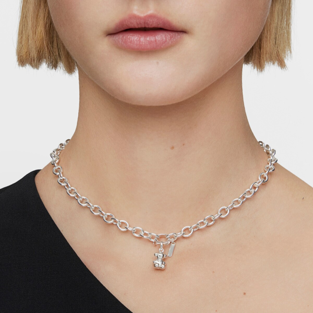 Кулон Bold Bear из серебра фото 8