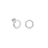 Серьги из серебра, 16 мм