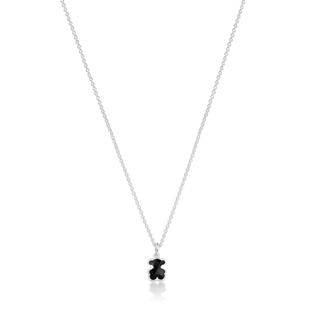 Колье Icon Color из серебра с ониксом фото 2