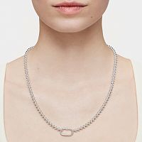 Колье из серебра