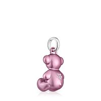 Кулон Bold Bear из стали с розовым покрытием