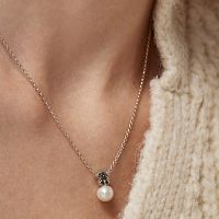 Колье Sweet Dolls из серебра с жемчугом