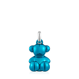 Кулон Bold Bear из стали с голубым покрытием