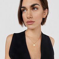 Кулон из золота с бриллиантами и опалами
