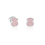 Серьги Icon Color из серебра с кварцем
