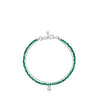 Браслет Bold Bear из серебра и халцедона