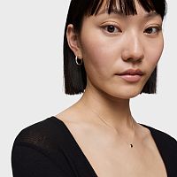 Колье Icon Color из серебра с ониксом