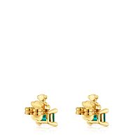 Серьги Bold Bear из вермеля