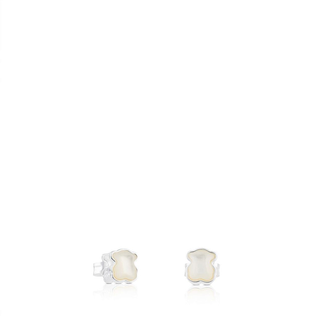 Серьги Icon Color из серебра с перламутром