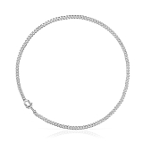 Колье из серебра