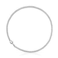 Колье из серебра
