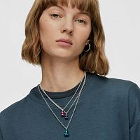Кулон Bold Bear из стали с розовым покрытием
