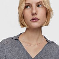 Колье из серебра