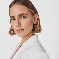 Серьги из вермеля, 20 мм