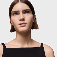 Серьги из вермеля с ониксом