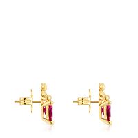 Серьги Bold Bear из вермеля