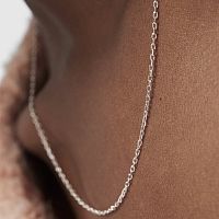 Цепь из серебра, 40 см