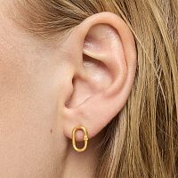 Серьги из золота с жемчугом