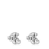 Серьги Bold Bear из серебра с жемчугом