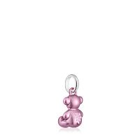 Кулон Bold Bear из стали с розовым покрытием