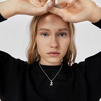 Кулон Bold Bear из серебра