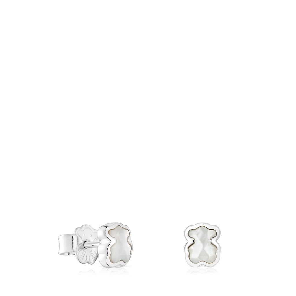 Серьги Icon Color из серебра с перламутром