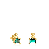 Серьги Bold Bear из вермеля
