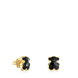 Серьги Icon Color из вермеля с ониксом