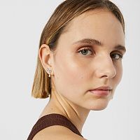 Серьги из серебра и вермеля