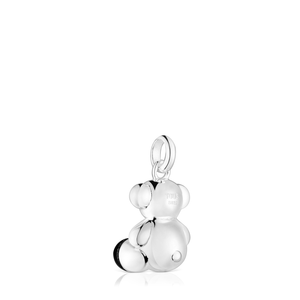 Кулон Bold Bear из серебра с ониксом фото 4
