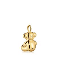 Кулон Bold Bear из вермеля с аметистом