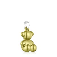 Кулон Bold Bear из стали с лаймовым покрытием
