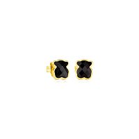 Серьги Icon Color из вермеля с ониксом
