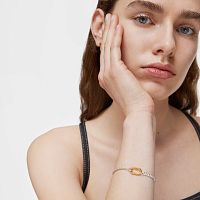 Браслет из серебра и вермеля