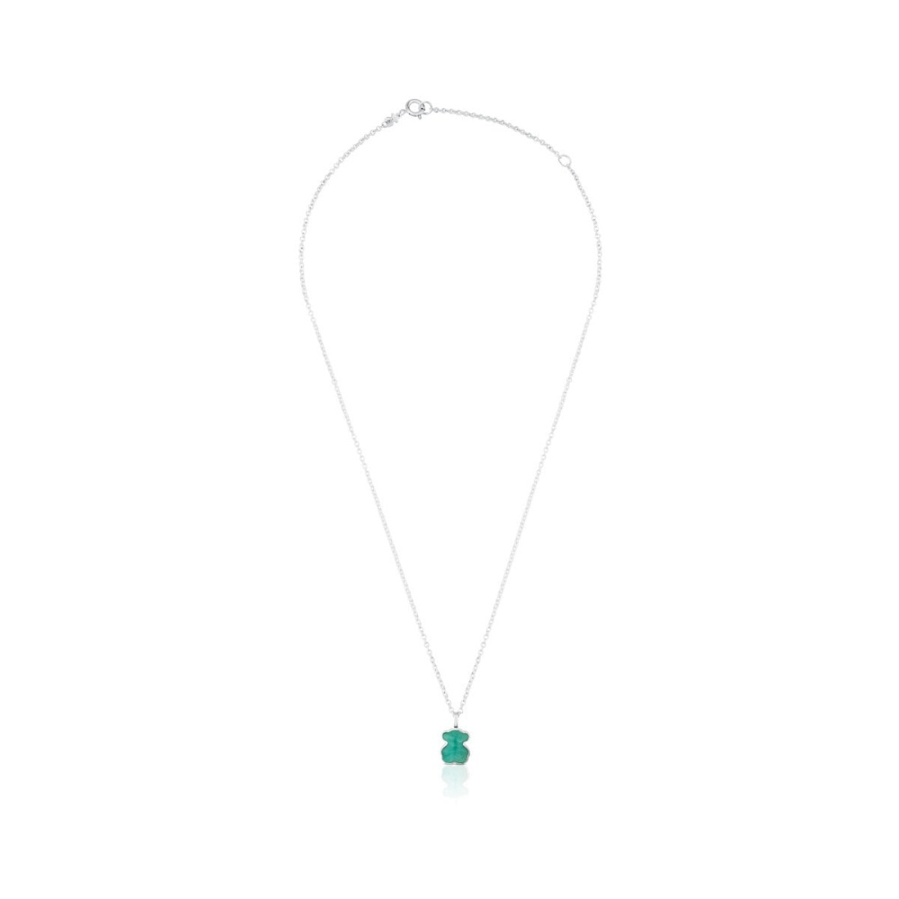 Колье Icon Color из серебра с амазонитом фото 3