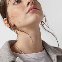 Цепь из серебра, 40 см