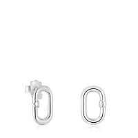 Серьги из серебра, 10 мм