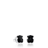 Серьги Icon Color из серебра с ониксом