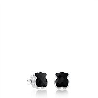 Серьги Icon Color из серебра с ониксом