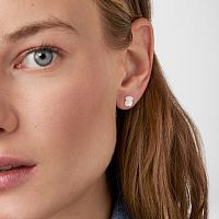 Серьги Icon Color из серебра с перламутром