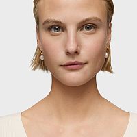 Серьги из золота с жемчугом