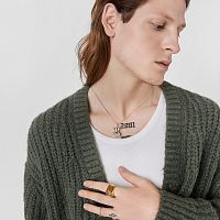 Кулон Bold Bear из серебра