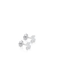 Серьги из белого золота